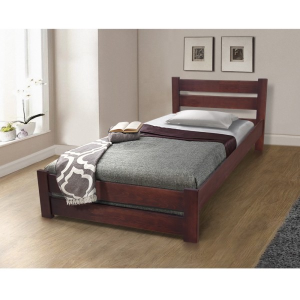 Ліжко Глорія з масиву сосни