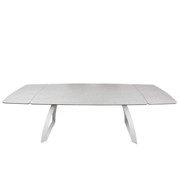 Стіл London бежевий (кераміка) – сучасний розкладний стіл для вашої кухні