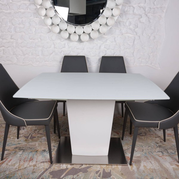 Стіл Oxford білий – розкладний стіл для вашої кухні