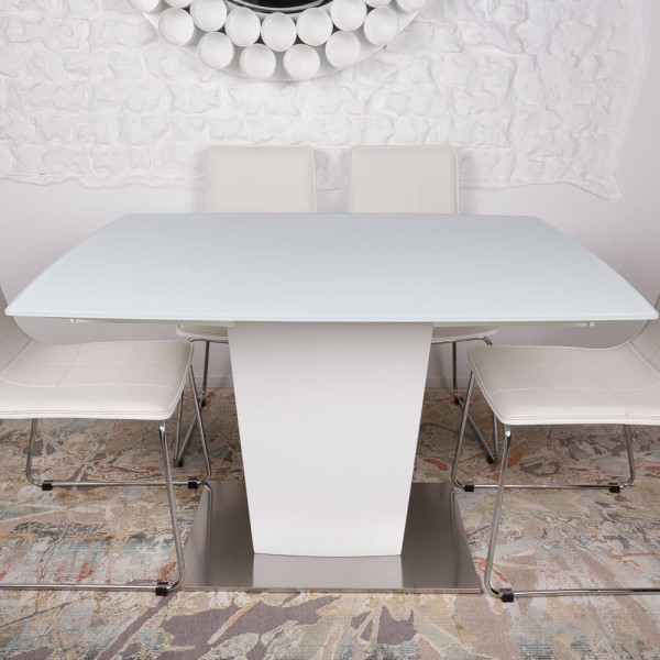 Стіл Oxford білий – розкладний стіл для вашої кухні