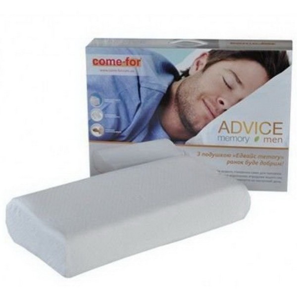 Подушка Едвайс Меморі Мен для комфортного сну