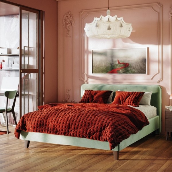 Ліжко Арізона на ніжках – стиль і комфорт для вашої спальні