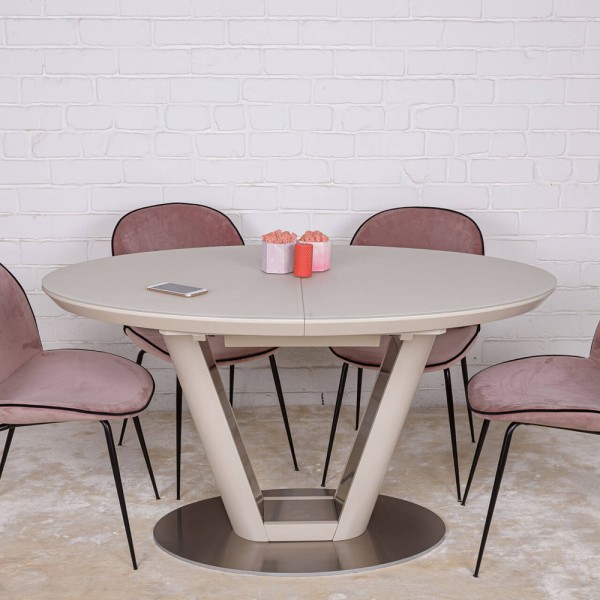 Стіл Denver — стильний овальний стіл для сучасної кухні