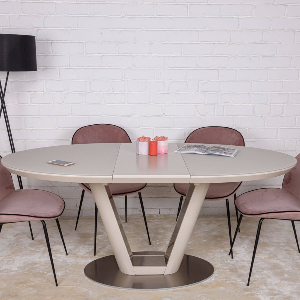 Стіл Denver — стильний овальний стіл для сучасної кухні