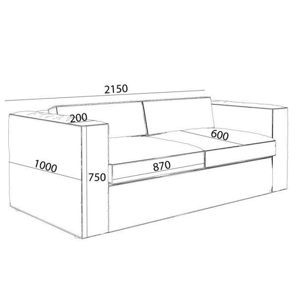 Розкладний диван Madison 3 – для комфорту вашого дому