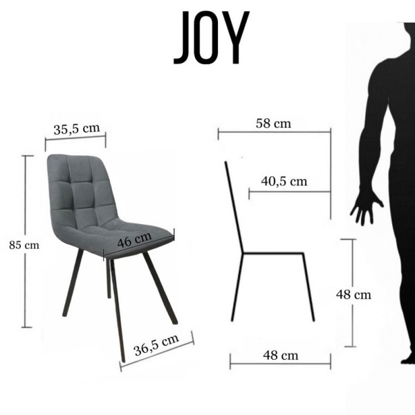 Стілець Joy – стиль та комфорт для вашого інтер'єру