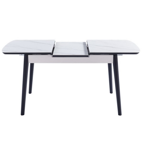 Стіл TM-87 110-140 см - Сучасний розкладний стіл для кухні