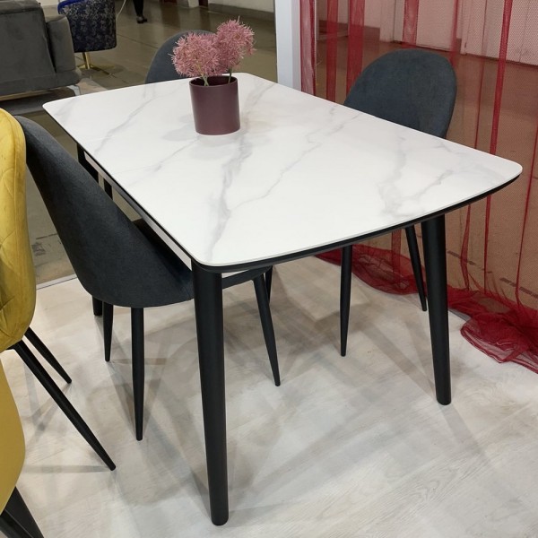 Стіл TM-87 110-140 см - Сучасний розкладний стіл для кухні