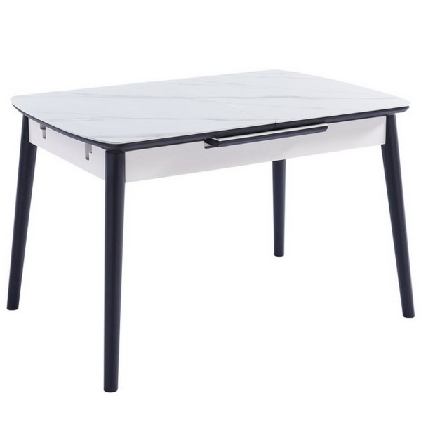 Стіл TM-87 110-140 см - Сучасний розкладний стіл для кухні