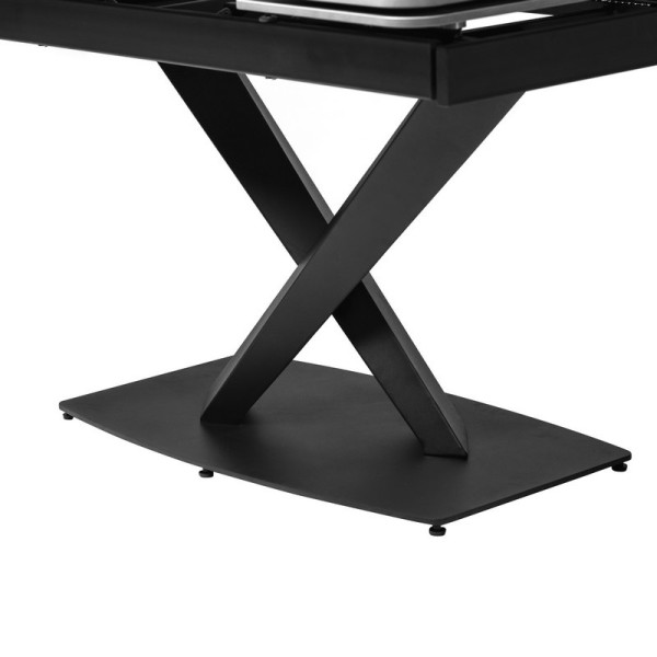 Стіл TML-809 120-180 см — сучасний розкладний стіл для кухні