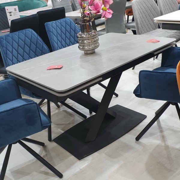 Стіл TML-809 120-180 см — сучасний розкладний стіл для кухні