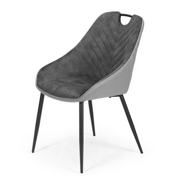 Стілець K-412: сучасний стілець з підлокітниками для вашої кухні