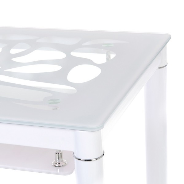 Стіл Т-300-2 60x100 см - Сучасний кухонний стіл з полицею