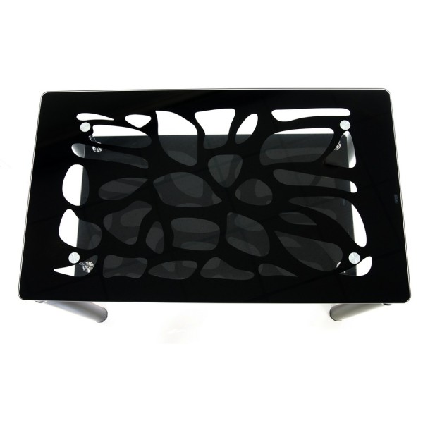 Стіл Т-300-2 60x100 см - Сучасний кухонний стіл з полицею