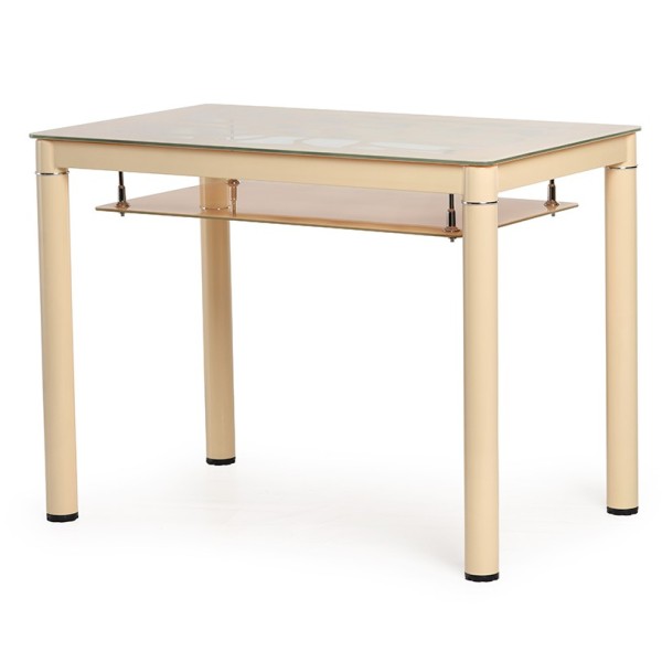 Стіл Т-300-2 60x100 см - Сучасний кухонний стіл з полицею