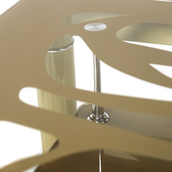 Стіл Т-300-2 60x100 см - Сучасний кухонний стіл з полицею