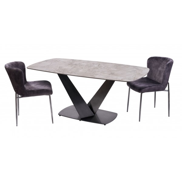 Стіл Marvel Grey Stone 180x90 см - Стильний та функціональний стіл для вашого дому