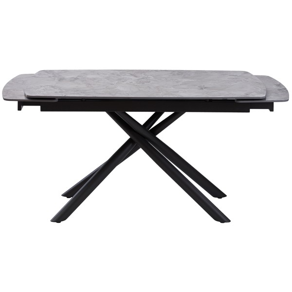 Стіл Palermo Grey Stone 140-200 см — розкладний стіл для сучасного інтер'єру