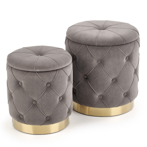 Набір пуфів Polly для спальні - стиль та комфорт