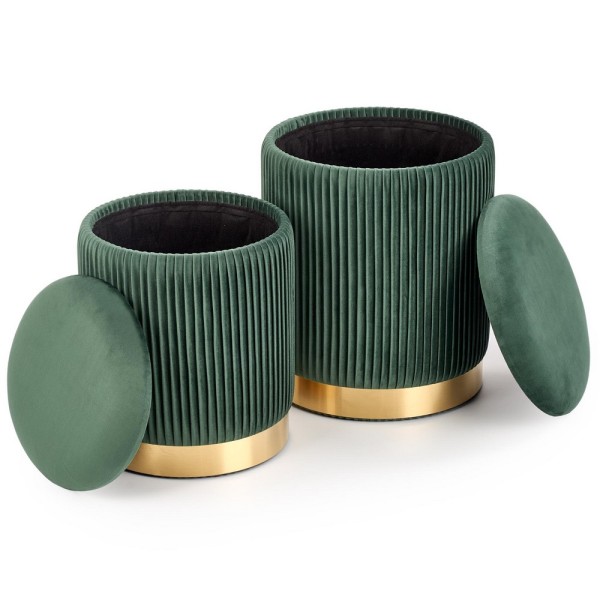 Набір пуфів Monty — стиль та комфорт для вашої спальні