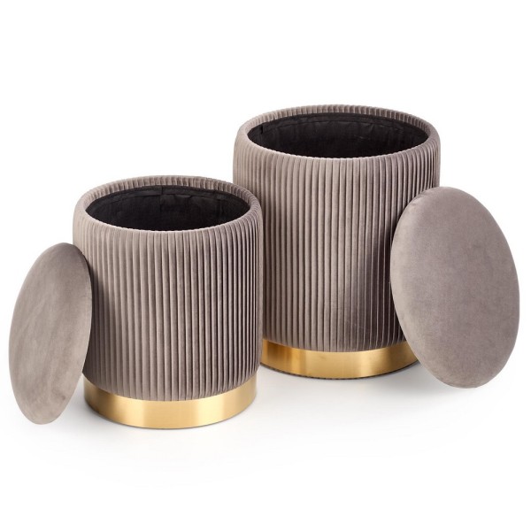 Набір пуфів Monty — стиль та комфорт для вашої спальні