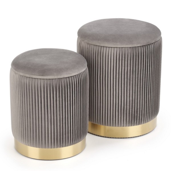 Набір пуфів Monty — стиль та комфорт для вашої спальні