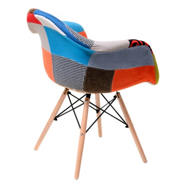 Крісло Charles wool chrome