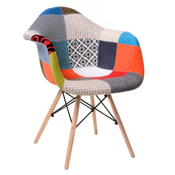 Крісло Charles wool chrome