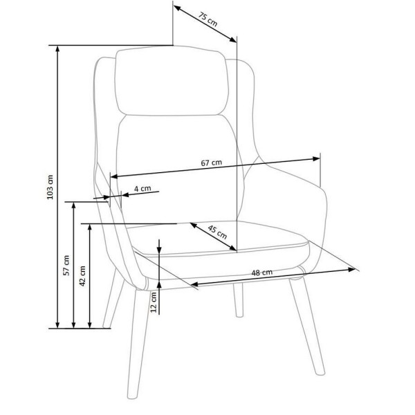 Крісло Purio — комфорт і стиль у вашій вітальні
