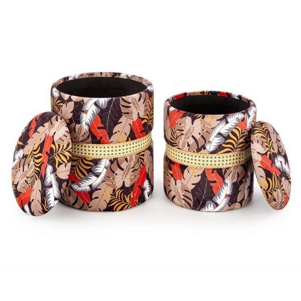 Набір пуфів Kenia для сучасної спальні