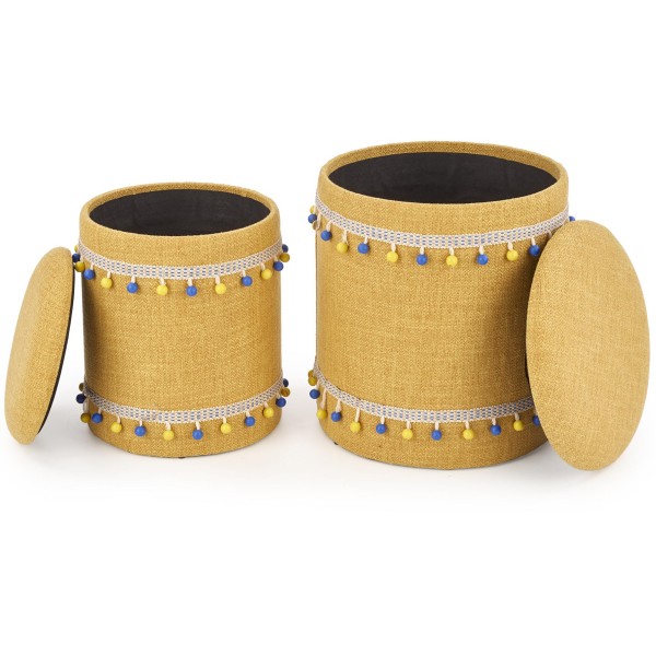 Набір пуфів Grado – елегантність та комфорт для вашої спальні