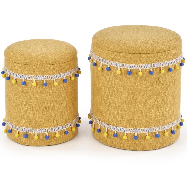 Набір пуфів Grado – елегантність та комфорт для вашої спальні