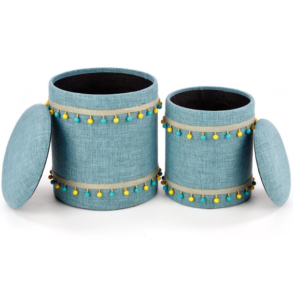 Набір пуфів Grado – елегантність та комфорт для вашої спальні