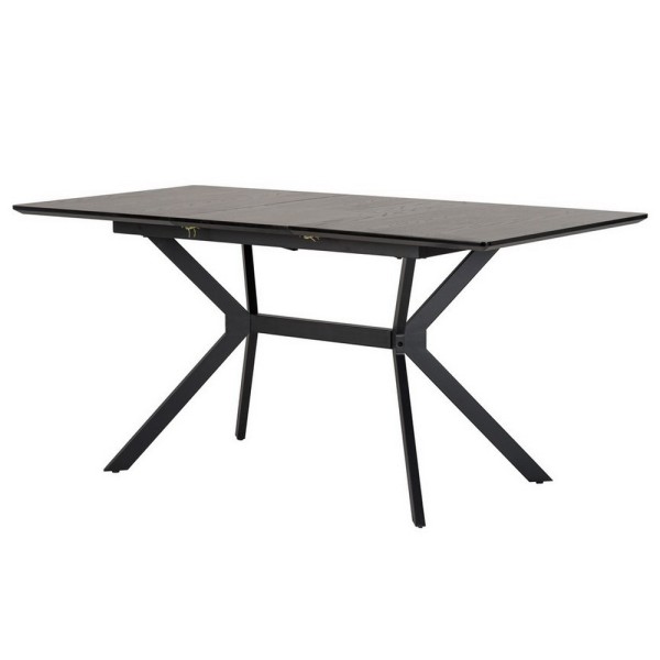 Стіл TM-95 чорний 120-160 см - стильний стіл для кухні та кафе