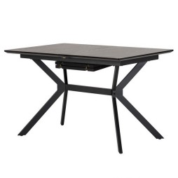 Стіл TM-95 чорний 120-160 см