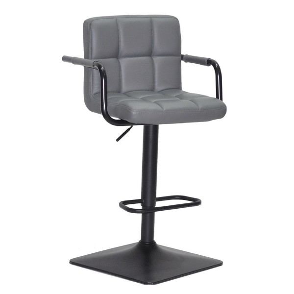 Барний стілець Tetris arm SQ black