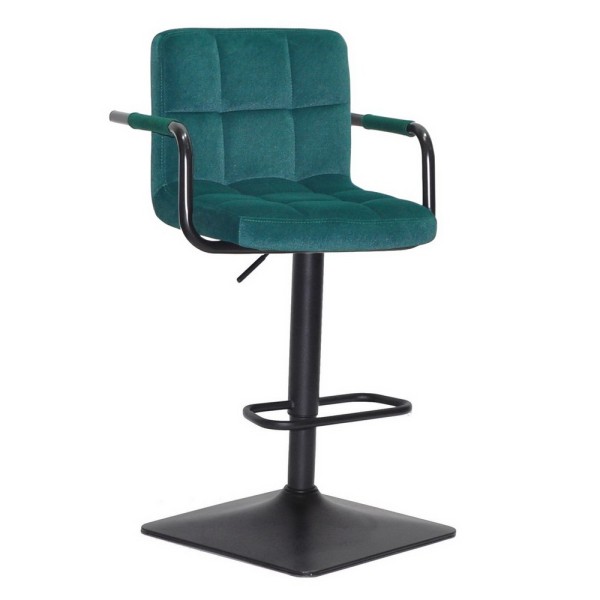 Барний стілець Tetris arm SQ black