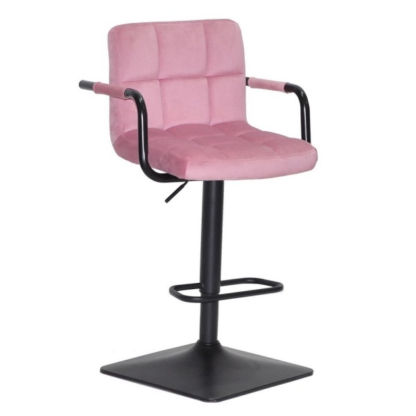 Барний стілець Tetris arm SQ black