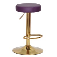 Барний стілець Tablet gold