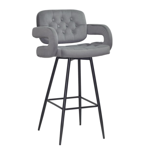 Барний стілець Fancy metall з підлокітниками