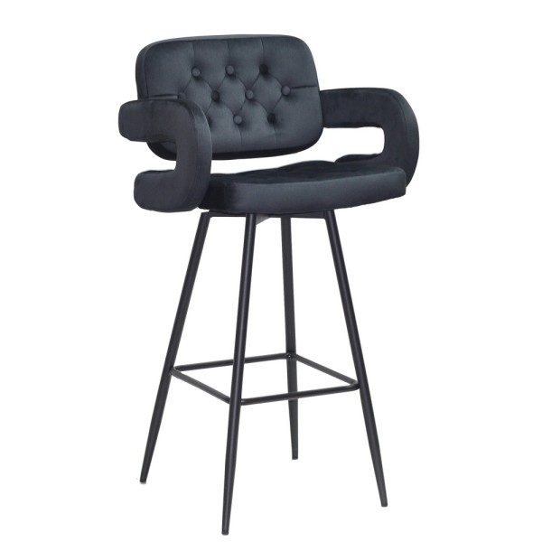 Барний стілець Fancy metall з підлокітниками