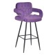Барний стілець Fancy metall з підлокітниками