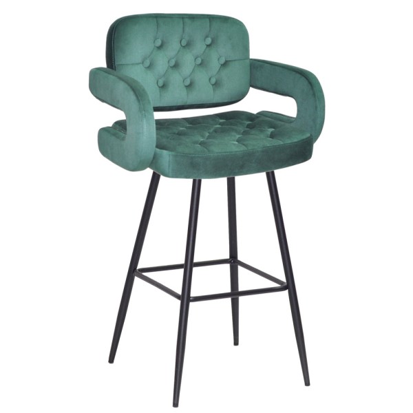 Барний стілець Fancy metall з підлокітниками