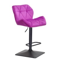 Барний стілець Cloud SQ Black