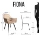 Крісло Fiona — стильне обіднє крісло для вашої кухні