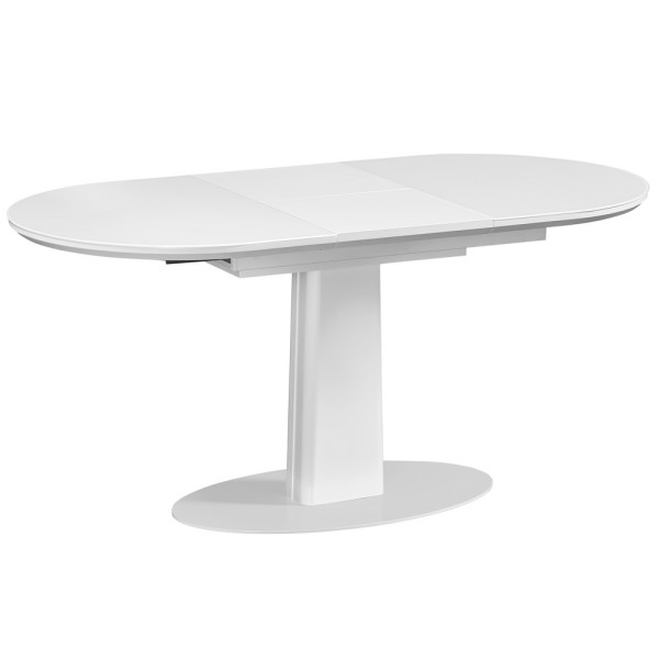 Стіл Laura 120-160 см — сучасний розкладний стіл для кухні