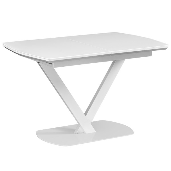 Стіл Frank (білий) - сучасний розкладний стіл для вашої кухні