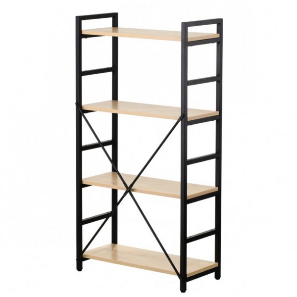 Стелаж Palermo 4 Shelf Beige – сучасний стелаж для дому та офісу