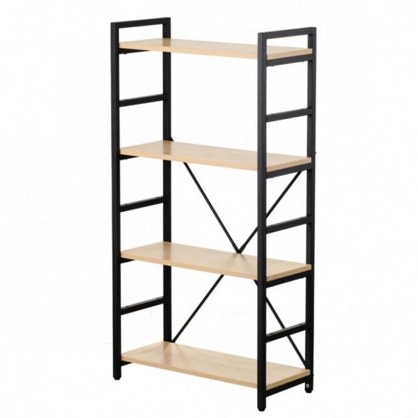 Стелаж Palermo 4 Shelf Beige – сучасний стелаж для дому та офісу