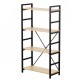 Стелаж Palermo 4 Shelf Beige – сучасний стелаж для дому та офісу